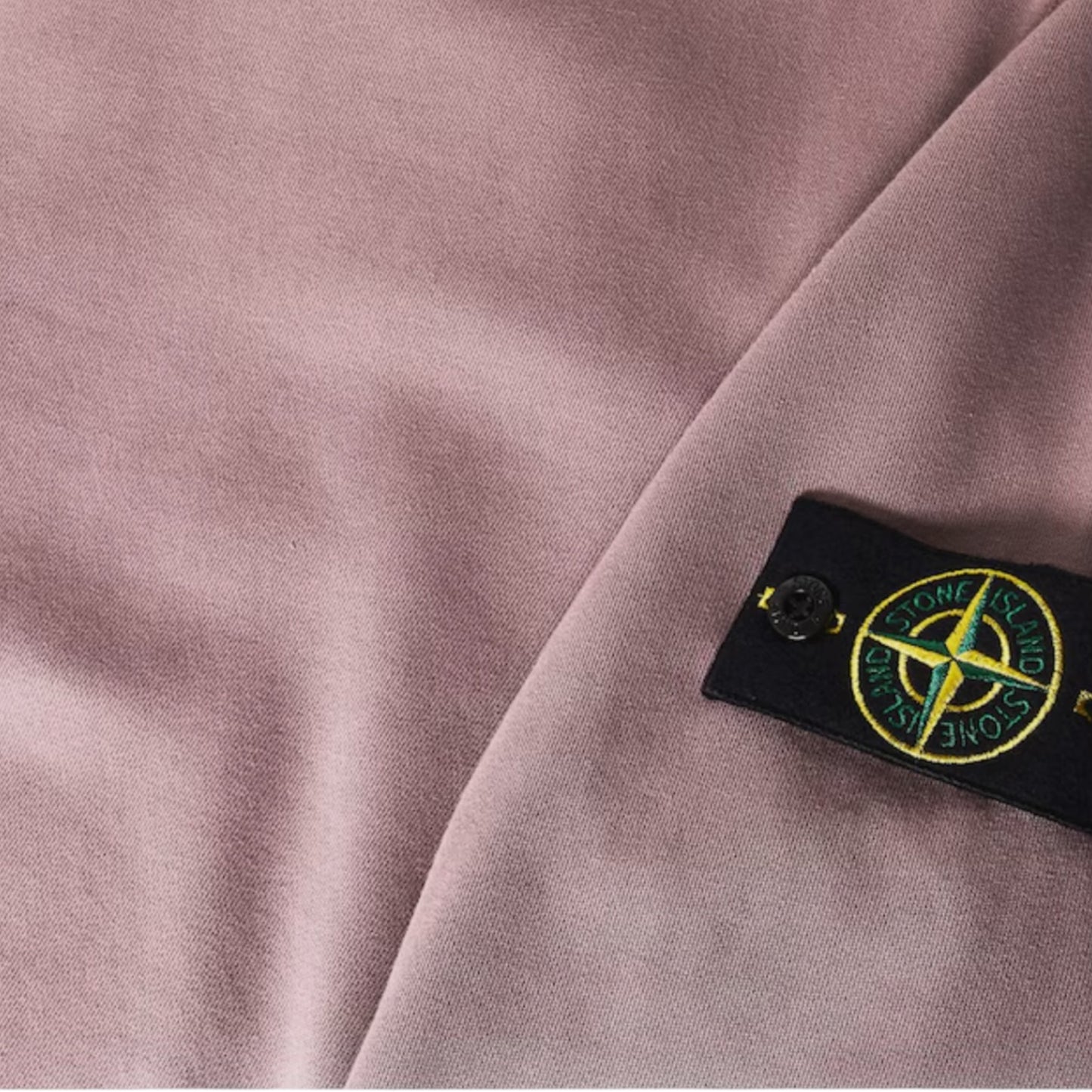 STONE ISLAND SWEATSHIRT & JERSEY SHORTS SET PURPLE