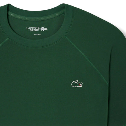LACOSTE TECH GYM SET T-SHIRT & SHORTS GREEN & BLACK