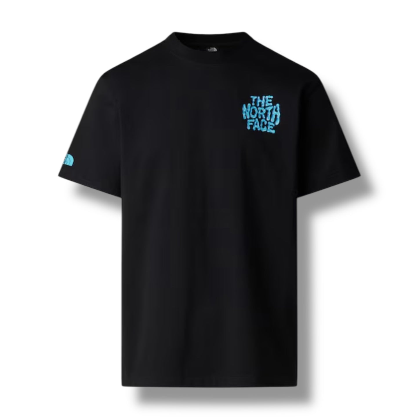 THE NORTH FACE TNF DRIP T-SHIRT & SHORTS SET BLACK