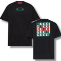 GUCCI BOX BACK LOGO T-SHIRT BLACK
