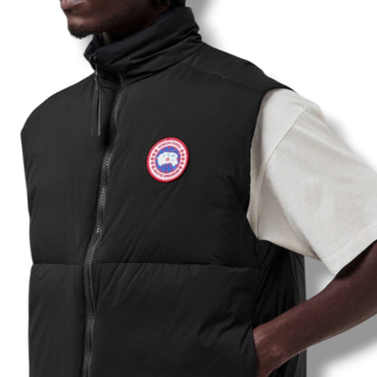 CANADA GOOSE LODGE GILET BLACK