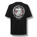 A BATHING APE AAPE OVERSIZED BACK LOGO T-SHIRT BLACK