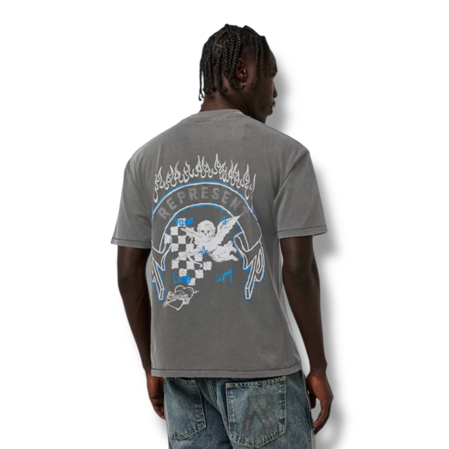 REPRESENT LEGACY T-SHIRT GREY