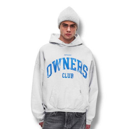 REPRESENT OWNERS BOLD OTTH HOODIE LIGHT GREY