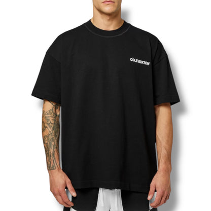 COLE BUXTON LOGO T-SHIRT BLACK