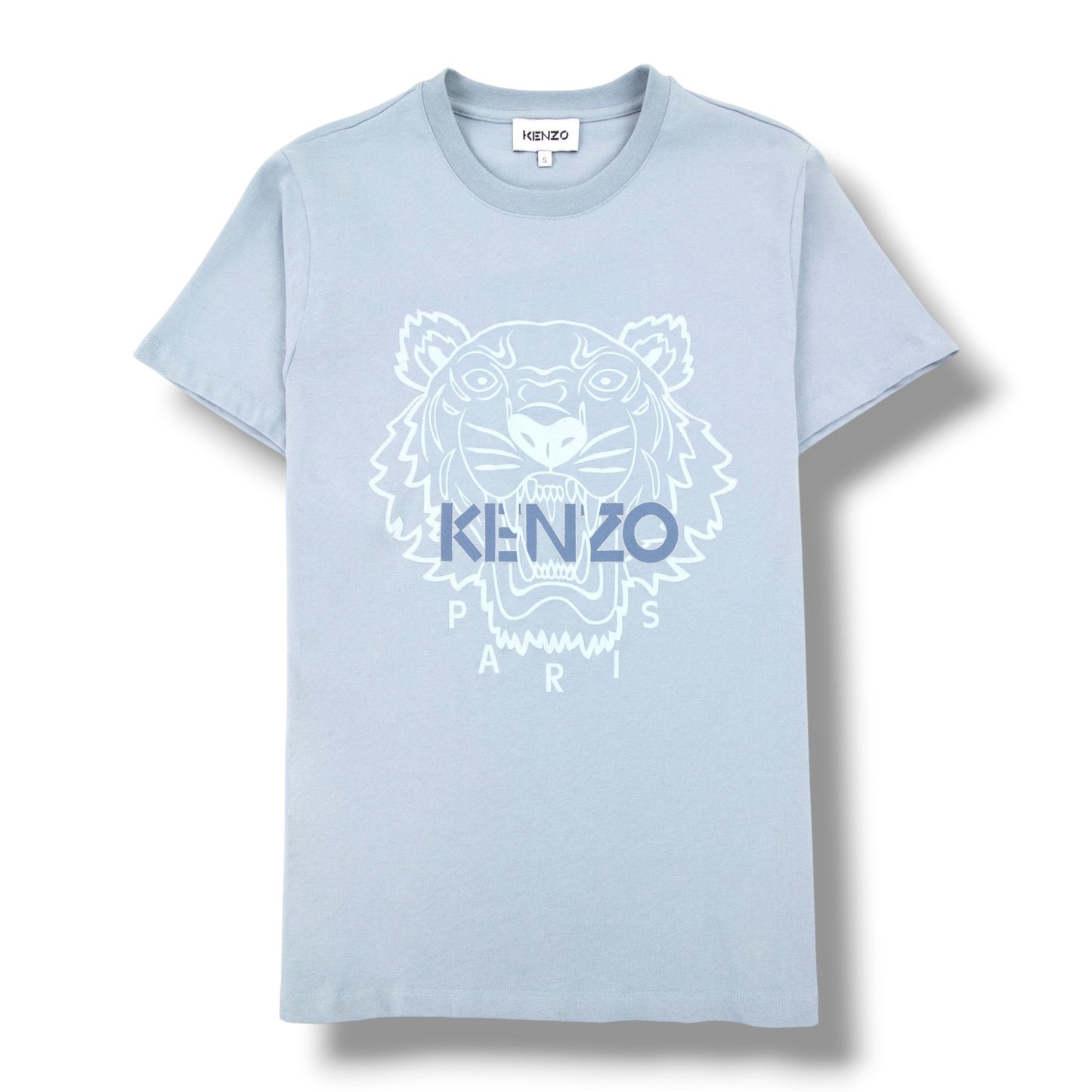 KENZO ICON TIGER T-SHIRT LIGHT BLUE