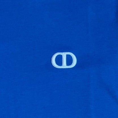 DIOR CD ICON LOGO T-SHIRT PETROL BLUE