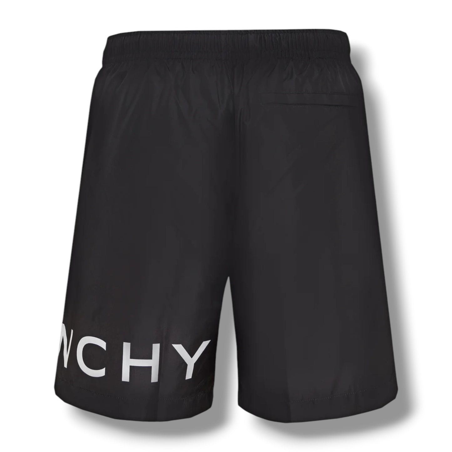 GIVENCHY LOGO SWIM SHORTS BLACK