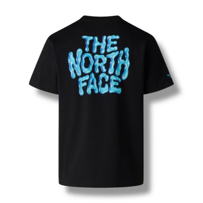 THE NORTH FACE TNF DRIP T-SHIRT & SHORTS SET BLACK
