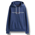 TOMMY HILFIGER LOGO OTTH HOODIE SEA BLUE