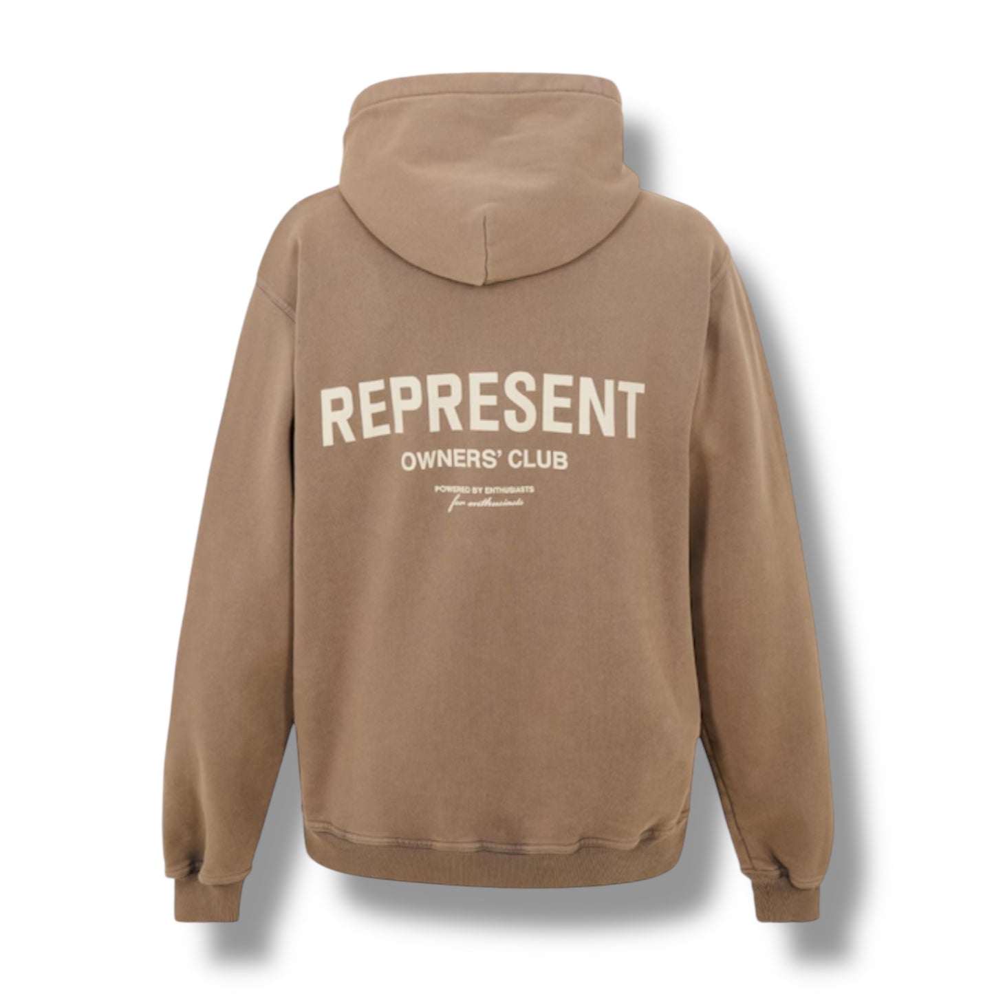 REPRESENT OWNERS CLUB OTTH HOODIE ALMOND BROWN