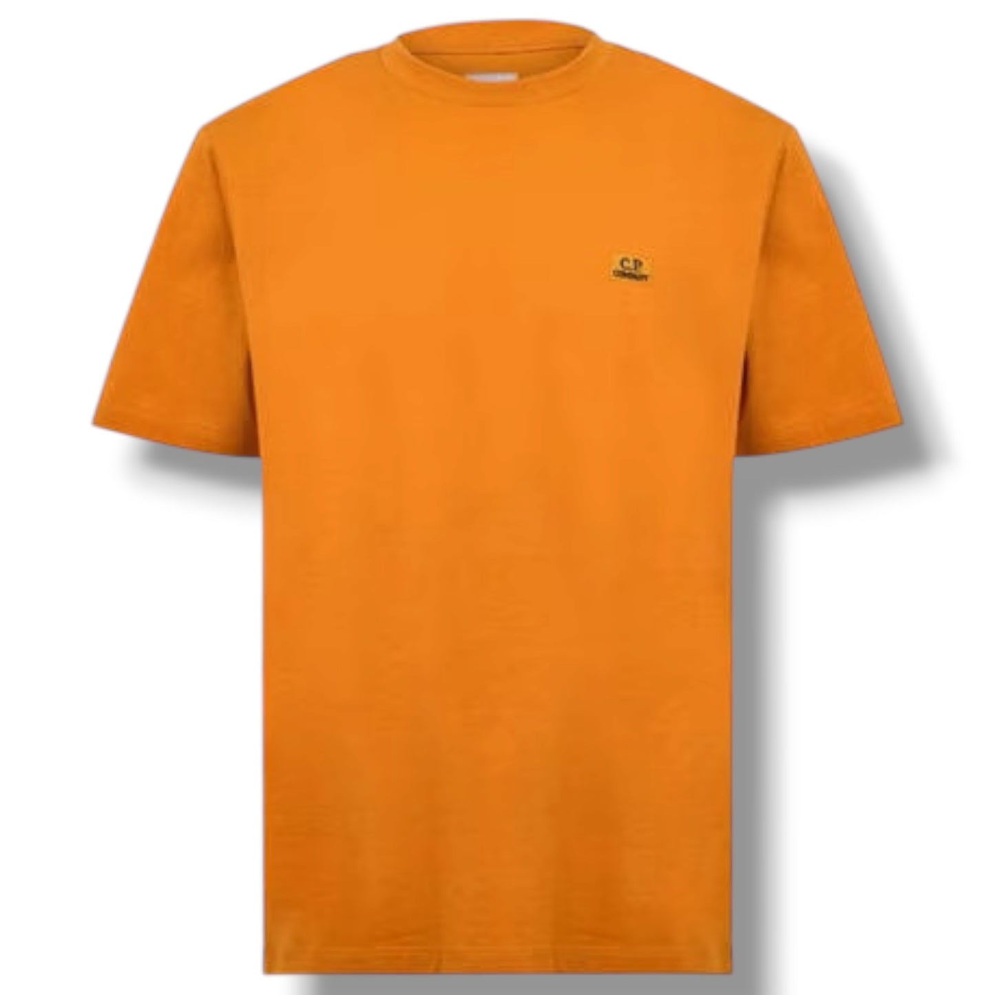 CP COMPANY SMALL LOGO T-SHIRT ORANGE