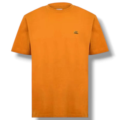 CP COMPANY SMALL LOGO T-SHIRT ORANGE