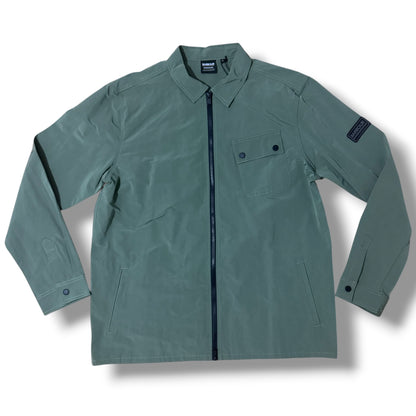 BARBOUR INTERNATIONAL OVERSHIRT KHAKI GREEN