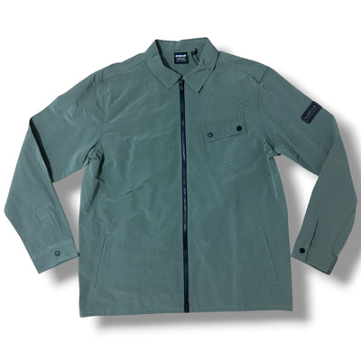 BARBOUR INTERNATIONAL OVERSHIRT KHAKI GREEN