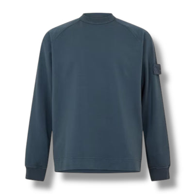 STONE ISLAND GHOST SWEATSHIRT SLATE BLUE